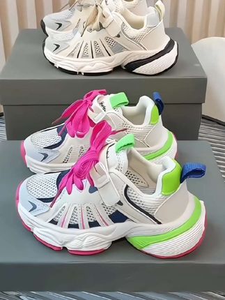 #童鞋 #运动鞋 #儿童运动鞋 #儿童网鞋 #老爹鞋