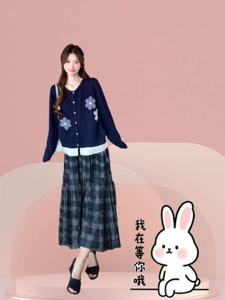 立体百搭针织开衫