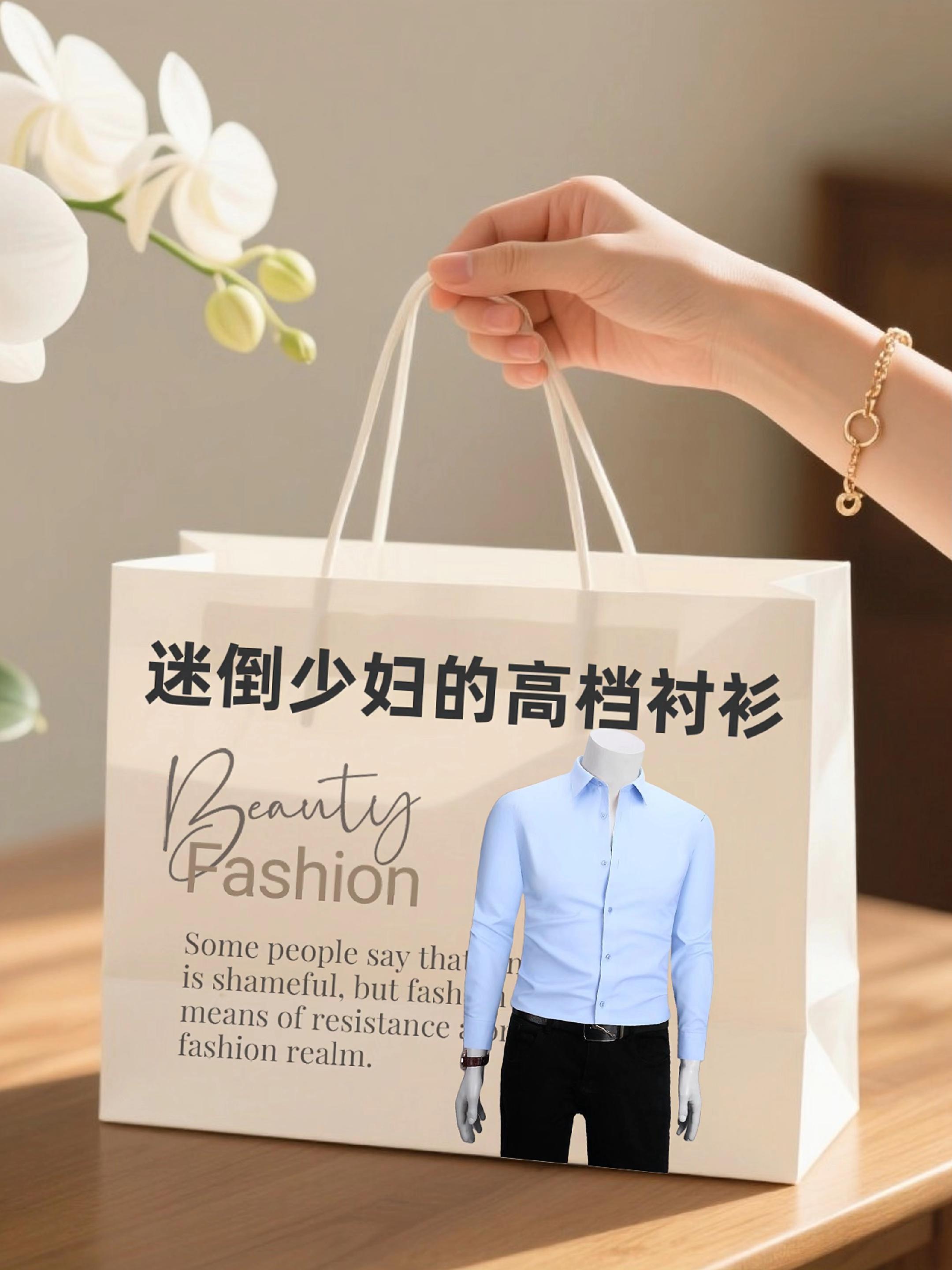 男士衬衫,解锁高级商务休闲风 这款男款商务轻奢长袖衬衫,将高级质感拉满。精选优质面料,具备出色的免烫性能,轻松告别褶皱烦恼,让你整日保持笔挺身姿。纯色设计简约大气,低调中彰显不凡品味,无论是商务会议、重要谈判,还是休闲聚会,都能轻松驾驭。 精致的剪裁贴合身形,勾勒出优雅线条;细腻的走线、考究的纽扣,每一处细节都诠释着匠心工艺。穿上它,举手投足间散发成熟魅力,以从容姿态游走于商务与休闲之间,尽显轻奢格调,成为人群中的焦点。#随机穿搭挑战 #初秋男友风穿搭 #男生秋日有效穿搭 #秋天的第一套情侣装 #秋天一起来做树叶花朵