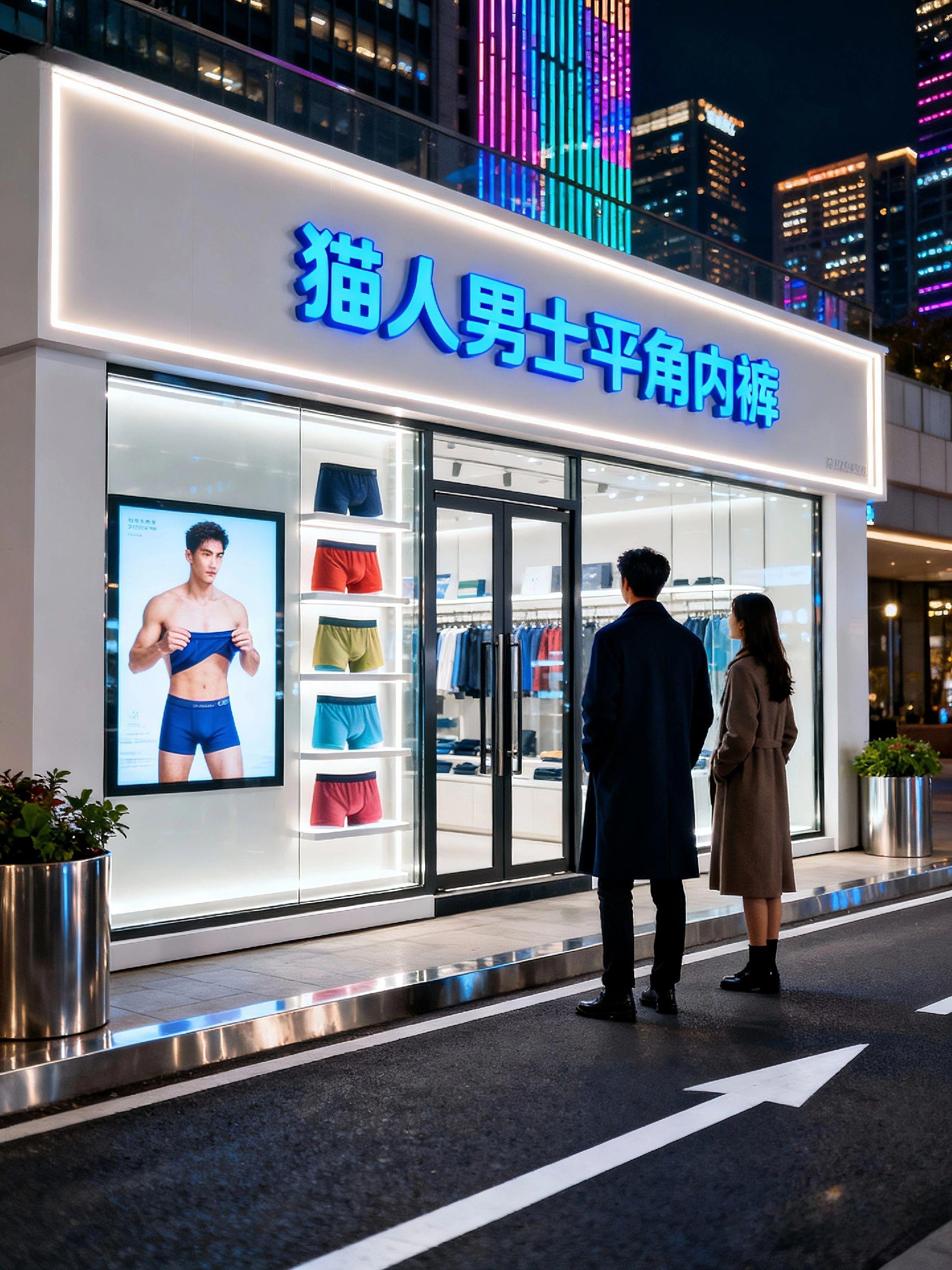 #猫人 #贴身衣物 #男士内裤 #男士平角裤 #面料柔软舒适