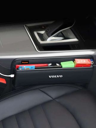 沃尔沃xc60v90s40s90s60l座椅缝隙储物盒 #沃尔沃xc60 #座椅缝隙储物盒 #座椅缝隙收纳盒 #专车专用