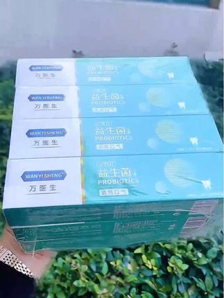 万医生益生菌小苏打牙膏终于来大活动了,9.99到手6支了,刷到的家人们赶紧囤起来#牙膏 #益生菌牙膏#小苏打牙膏#好物推荐🔥
