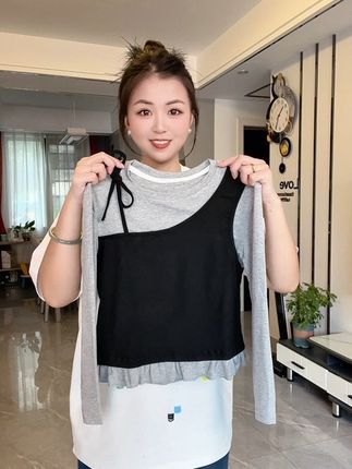 巨巨巨好看洋气百搭的打底衫,版型上身特别好看,面料也特别舒服#源头实力厂家 #甜美穿搭 #显瘦搭配 #百搭神裤 #女儿穿搭