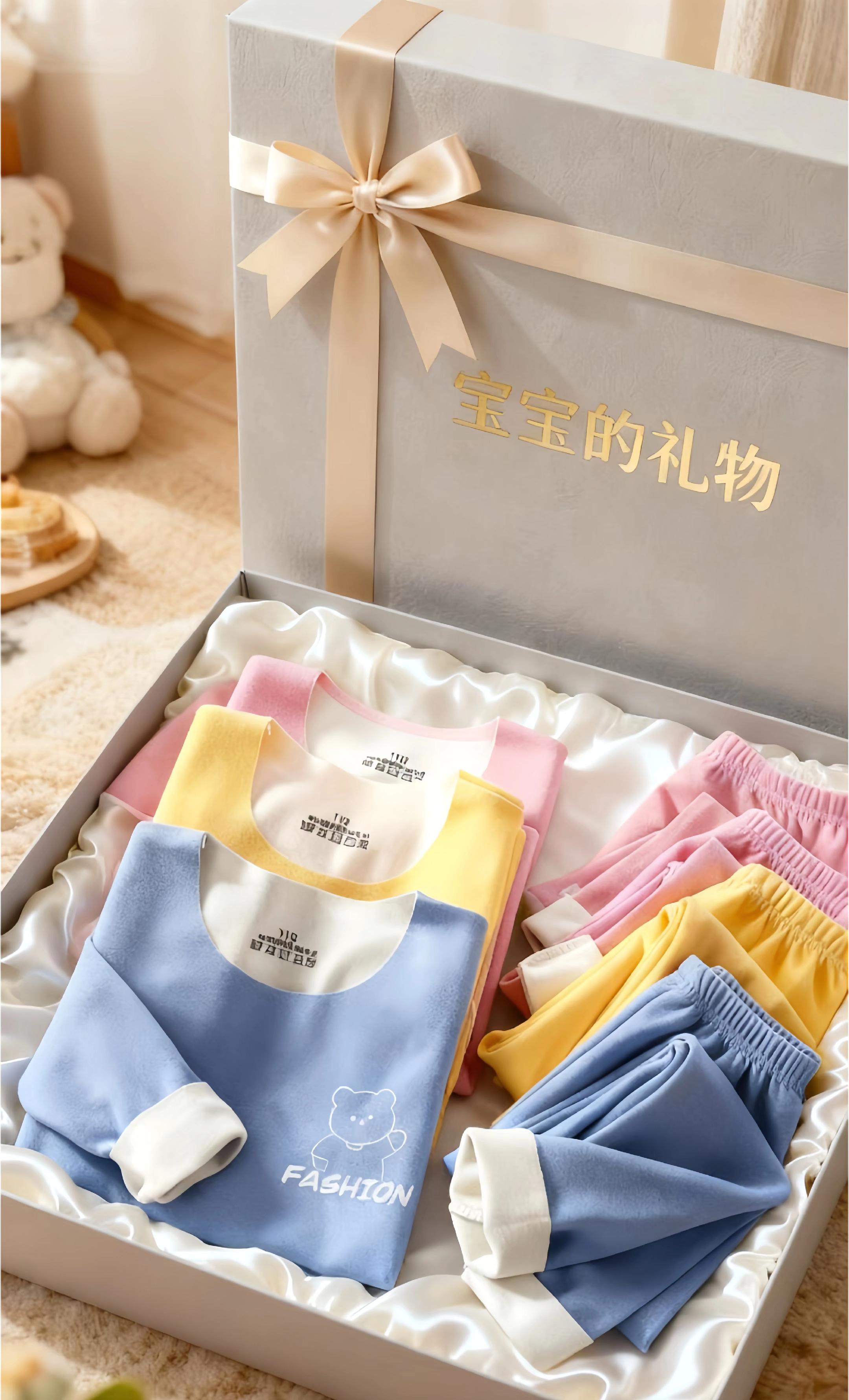 #高品质童装 #强烈推荐 #德绒保暖套装 #秋冬必备 #儿童秋衣秋裤