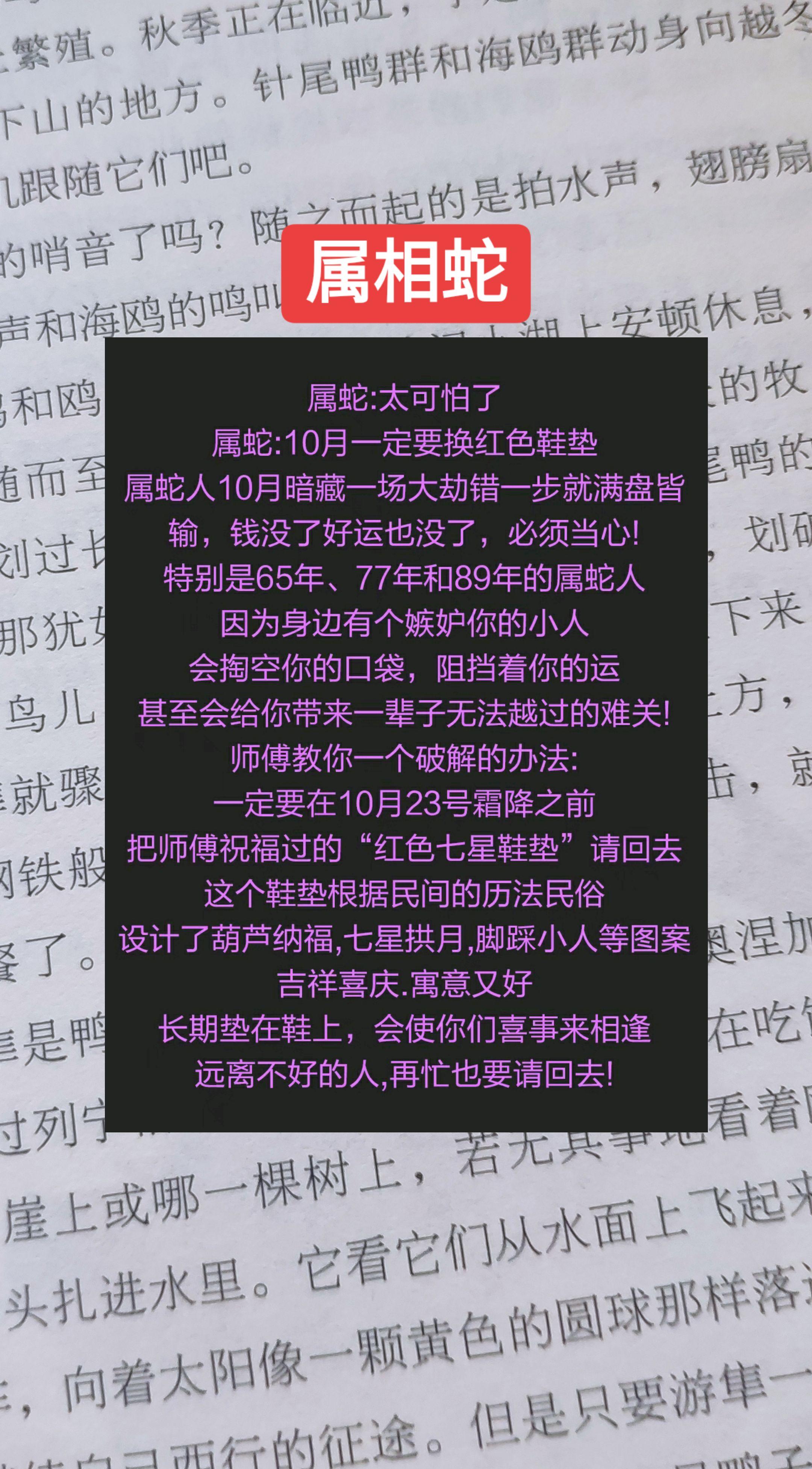 #1977年的蛇 #1989年的蛇 #1965年的蛇