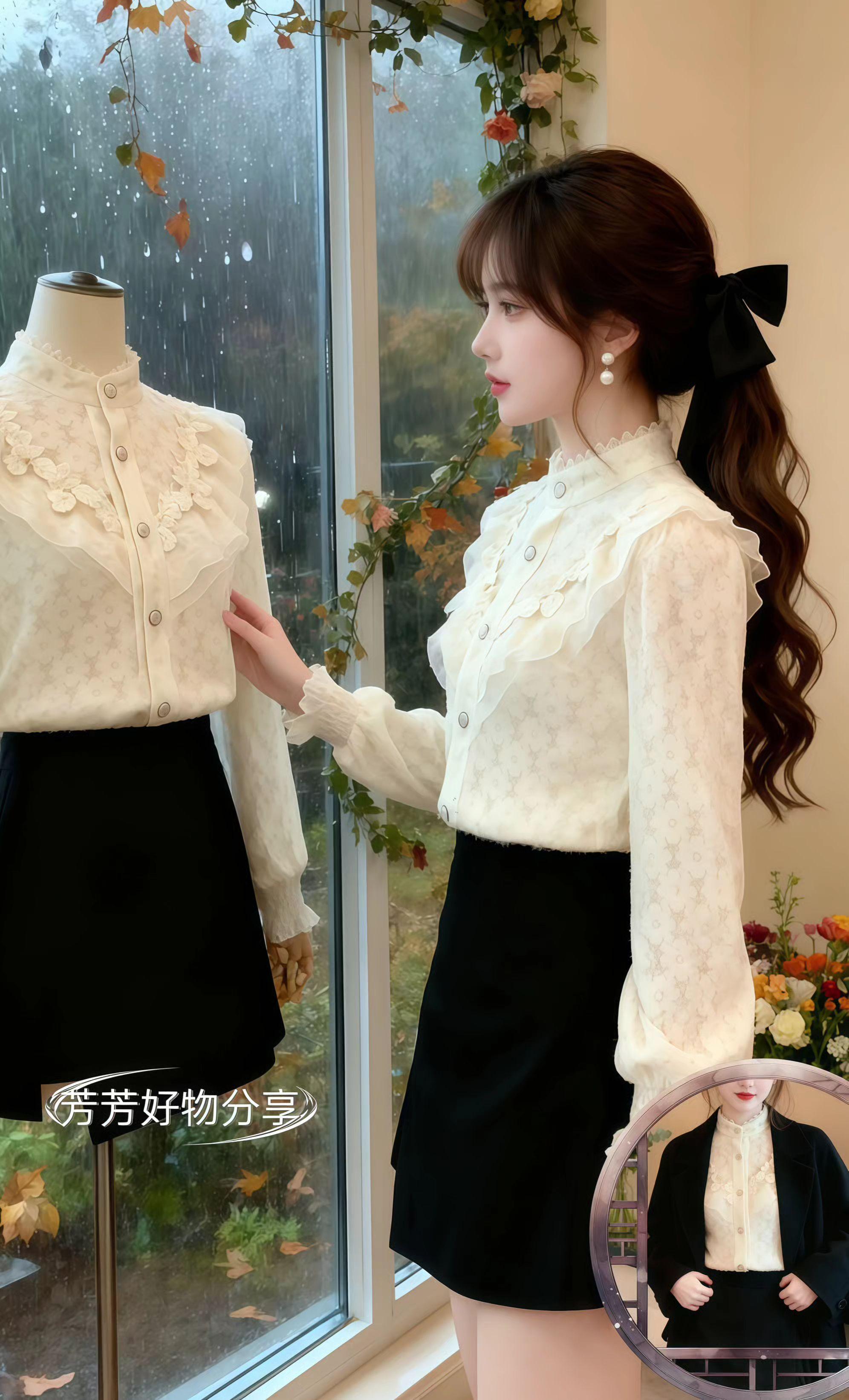 姐妹们,这件加绒加厚的蕾丝打底衬衫太美了!法式高档长袖设计,上身超减龄,很适合女生。内里加绒加厚,冬天穿既保暖又舒适。这么好看的衬衫别犹豫,赶紧点击下方链接购买,有它冬天再也不怕冷~#内搭外穿都好看 #蕾丝打底衫 #时尚气质穿搭#不挑年龄不挑身材#穿搭是为了取悦自己 @抖加🔥上热门🔥dou+🔥热点宝