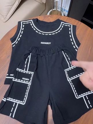 超帅的套装,家有男宝的可以安排一下#高品质童装 #潮宝穿搭 #童装上新 #萌娃穿搭 #宝妈推荐