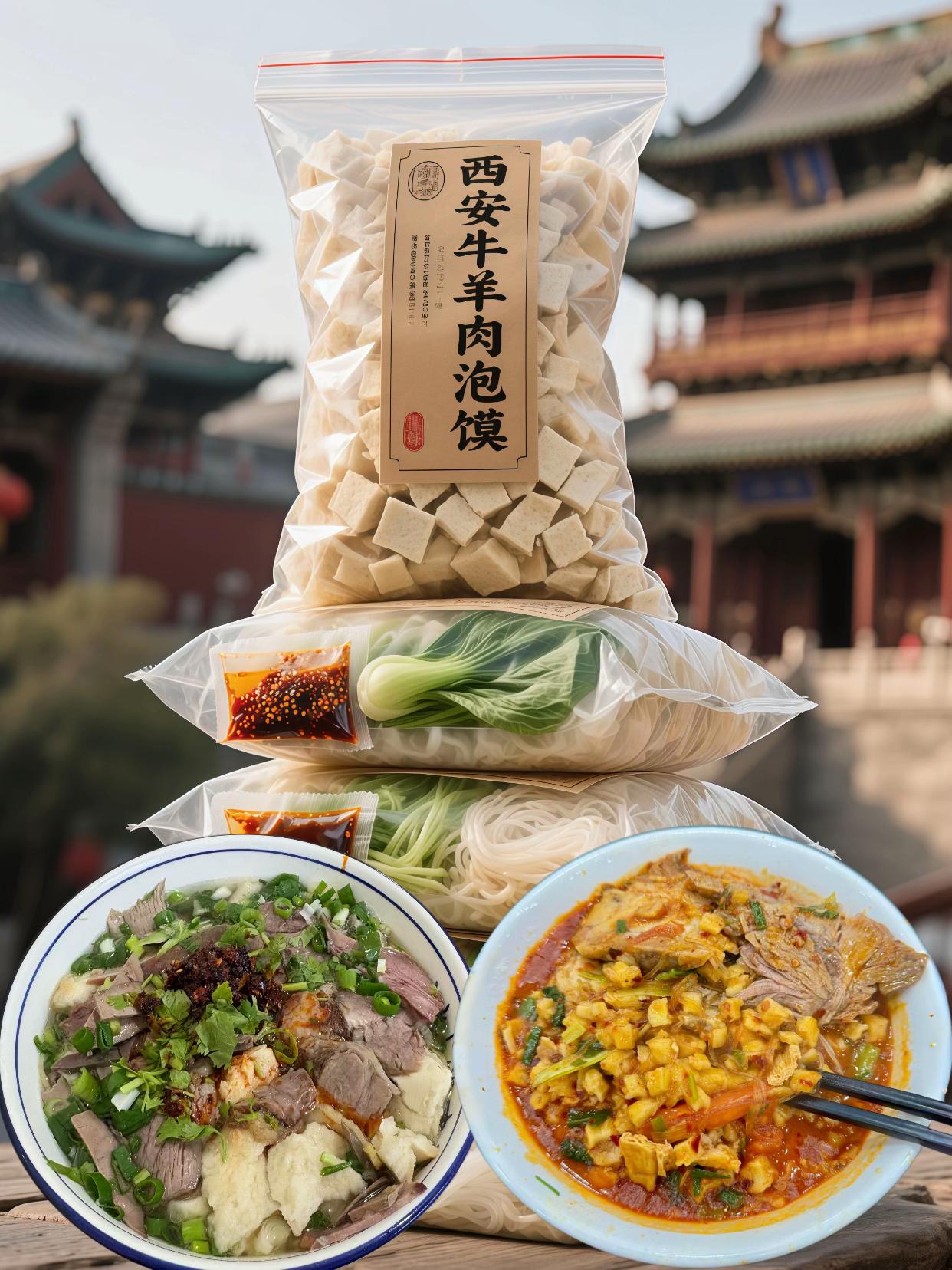 #地方特色美食 #地方特色美食 #陕西美食 西安特色美食牛羊肉泡馍,汤香馍劲道太好吃了!
