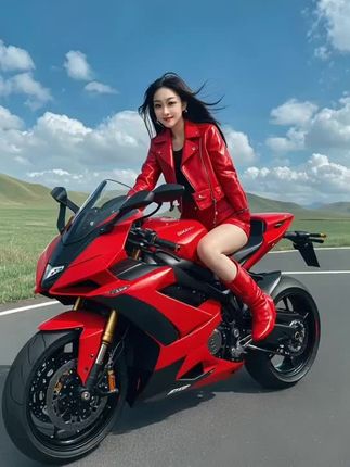 #AI红影骑姿