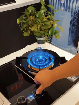 四控直喷猛火灶,火力更好控制,加热更均匀!!!!#燃气灶#厨房电器#装修