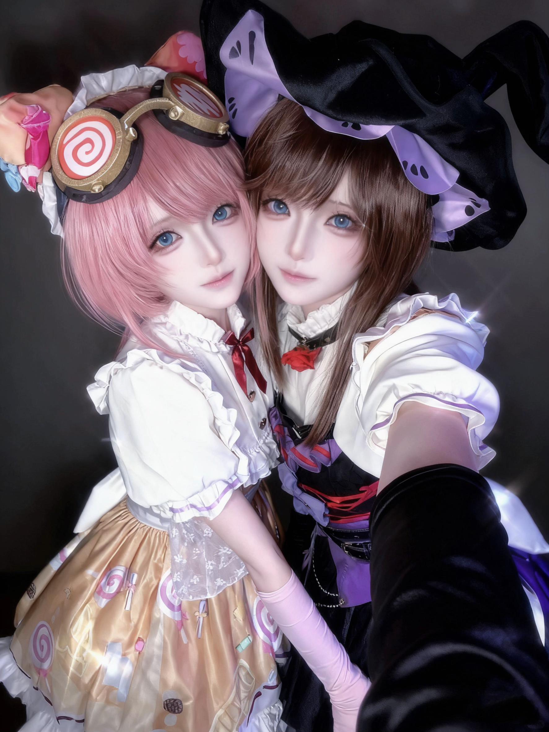 这期是我定制的园园机机谈恋爱。#第五人恪 #园丁 #机械师 #cos #园机 两个都是我拿豆包做的