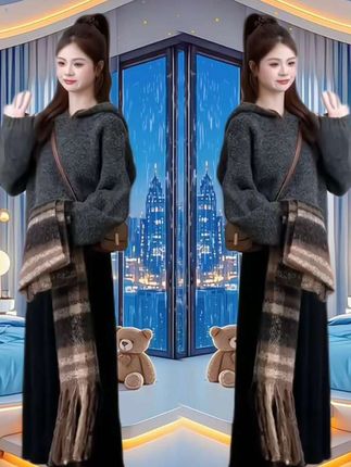 #早秋穿搭三分钟出门不是梦 #秋季不露腿穿搭 #如果上班都穿流光高智风 #森系少女感穿搭 #初秋一周不重样穿搭