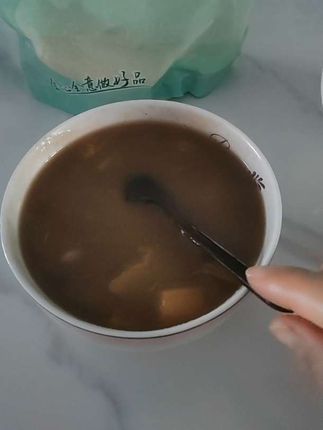 纯红薯面粉粥#吃法 #今日美食分享 #普通人的生活