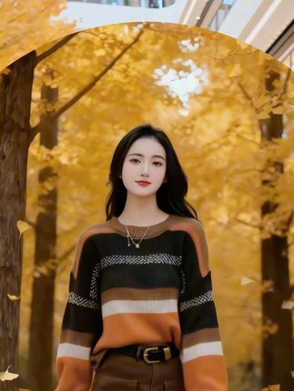 宝子们!这套秋冬穿搭绝了✨ 撞色条纹毛衣温柔又显白,质感软乎乎的超舒服~搭配同色系A字短裙,拉高腰线,腿长直接一米八既视感!日常出街、约会都很合适,穿上就是氛围感美女,谁穿谁好看,赶紧冲💃#女装穿搭 #穿出高级感 #女装 #优雅气质 #减龄气质
