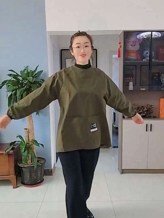 新款防油长袖防泼水厨房时尚围裙家用定制做饭防水罩衣餐饮工作服#长袖围裙罩衣#短款围裙罩衣#防泼水围裙罩衣#上班工作围裙#厨房围裙罩衣