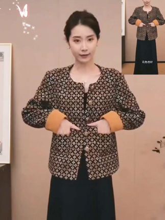 #中式复古精致优雅外套#高品质女装#早秋新款#整个时尚圈都在等入chill