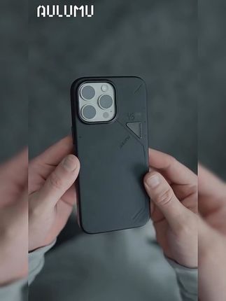 AULUMU/奥鲁姆适用苹果iPhone15pro/max散热手机壳简约素皮防摔磁吸手机壳MagSafe保护壳套#aulumu #苹果手机壳 #手机壳 #手机保护外套 #磁吸手机壳