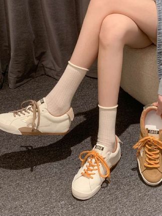 贾不假德训鞋女款2025新款夏季复古百搭老钱风星星内增高透气女鞋#女士运动鞋