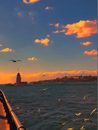 #落日余晖映晚霞一抹夕阳美如画 #日落🌄 #面朝大海春暖花开 #大海风景视频