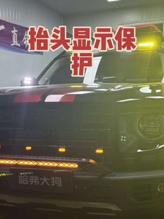 #无限回购的宝藏单品 #大狗改装 抬头显示保护罩