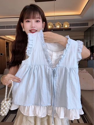 巨巨巨高级显气质、女儿穿上就是气质韩系小姐姐、面料柔软透气、太值了、#2025红人夏季穿搭风向标 #初夏穿搭跺脚变装#人类幼崽的百变穿搭#无限回购的宝藏单品 #夏天穿什么