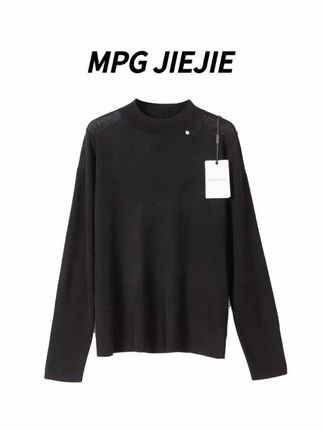 MPG JIEJIE【叠搭基础】25早秋绵羊毛气质圆片设计针织衫#品质女装#绵羊毛针织衫#休闲百搭#谁穿谁好看#穿出自己的风格