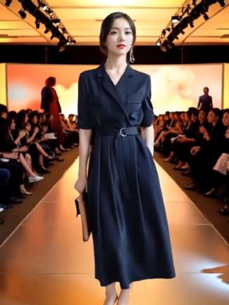 #引领时尚潮流 #高端大气 #气质连衣裙 #轻奢女装 #优雅气质