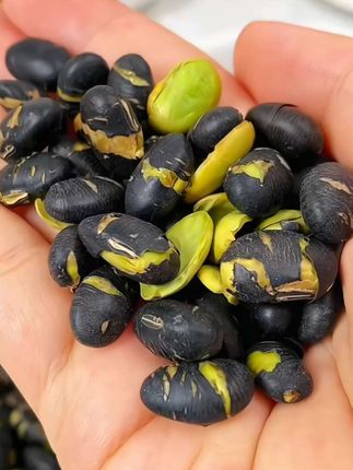 都是精选黑皮绿仁的优质黑豆,营养价值很高,真的可以放心吃,放心囤~#盐味黑豆 #口感特别好 #零食推荐#吃黑豆有什么好处 #五谷养生