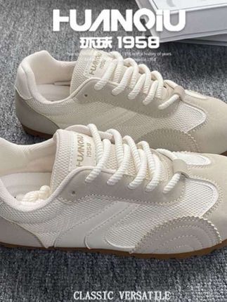 环球高颜值板鞋女2025夏季新款透气百搭德训鞋ins潮流轻便运动鞋#潮鞋推荐好看不贵 #宝藏鞋子 #好鞋推荐 #百搭小白鞋