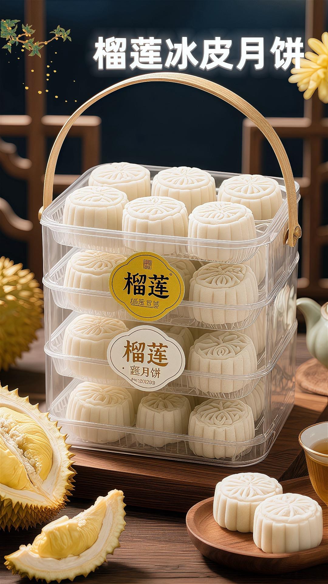 一口就爱上的冰皮榴莲饼!谁懂啊!冰皮榴莲饼这玩意儿也太好炫了! 薄薄一层冰皮软乎乎的,摸起来凉丝丝,咬下去直接爆浆!里头全是实打实的榴莲果肉,不是那种人工合成的味道,就是榴莲本身的浓郁香甜,绵密得像在吃冻榴莲泥。 冷藏一下口感更绝,冰皮带着点韧劲,内馅冰冰凉凉,甜而不腻,一口一个根本停不下来。不管当下午茶还是解馋小零嘴,都太合适了!榴莲爱好者赶紧冲!#月饼 #榴莲冰皮月饼#性价比高#好吃到爆#榴莲爱好者 @抖加🔥上热门🔥dou+🔥热点宝