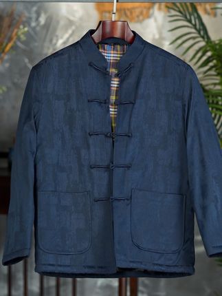 #国风服饰 #加绒保暖 #唐装 #中老年穿搭 #棉衣棉服