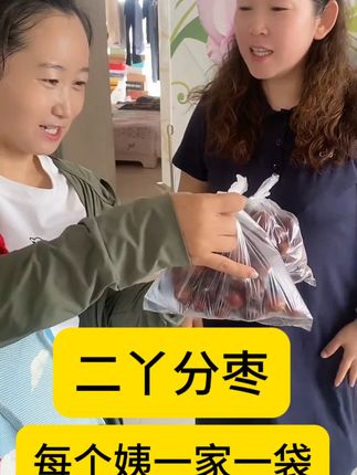 婆婆寄过来的山西大枣,我家几个姨都爱吃!老公江滨也请假回内丘收秋!二丫远嫁赌对了!