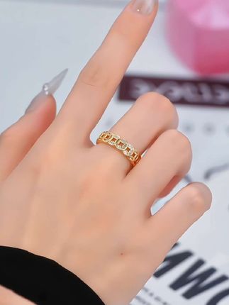 适合夏天戴的减龄又时尚的铜钱#戒指来了! 不掉色不变色!叫人爱不释手了#戒指控#爱的礼物送给最爱的人 #女人喜欢的饰品首饰分享 #美出高级感
