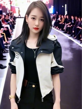 回复 @子英哑哑的评论 #早秋高智感职场穿搭 #拼接撞色冲锋衣 #每日分享 #休闲穿搭 #减龄穿搭