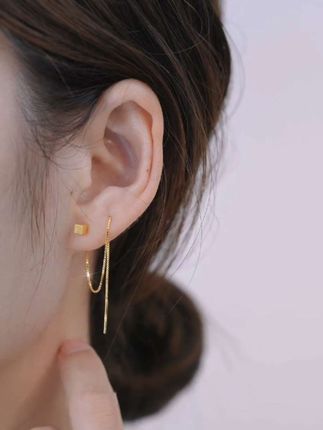 #纯银流苏耳线#精美耳饰 #时尚饰品 #气质百搭