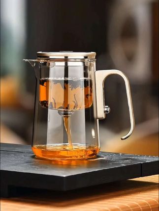 #新款玻璃飘逸杯泡茶壶一键茶水分离杯大容量泡茶壶办公室泡茶神器#玻璃泡茶壶#飘逸杯#茶水分离泡茶杯#泡茶神器
