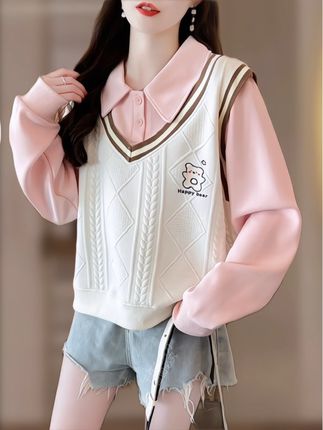 #早秋穿搭三分钟出门不是梦#粉丝投稿秋季服装测评#小个子秋冬穿搭#早秋显身材平价上衣合集#森系少女感穿搭