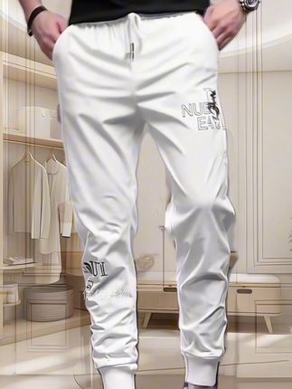男士百搭休闲裤,时尚潮流#显瘦裤子 #高级感搭配 #男士休闲裤 #百搭裤子 #面料柔软舒适 @巨量千川