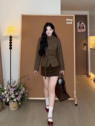 套装显瘦得嘞~#微胖女生 #套装 #显瘦 #120斤 #ootd