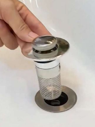 #过滤芯 按压式洗手盆漏水塞子脸盆通用弹跳芯下水器洗手池过滤网防堵#实用好物 #好物种草 #过滤网 #防堵塞