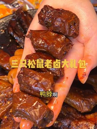 赶紧来薅#三只松鼠#老卤大礼包 每款都特别经典好好吃#超便宜超划算 #好吃到爆#好吃到停不下来