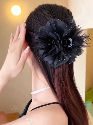#优雅时尚发饰 #适合夏天的发饰 #头饰发饰 #头饰搭配 #好物推荐🔥