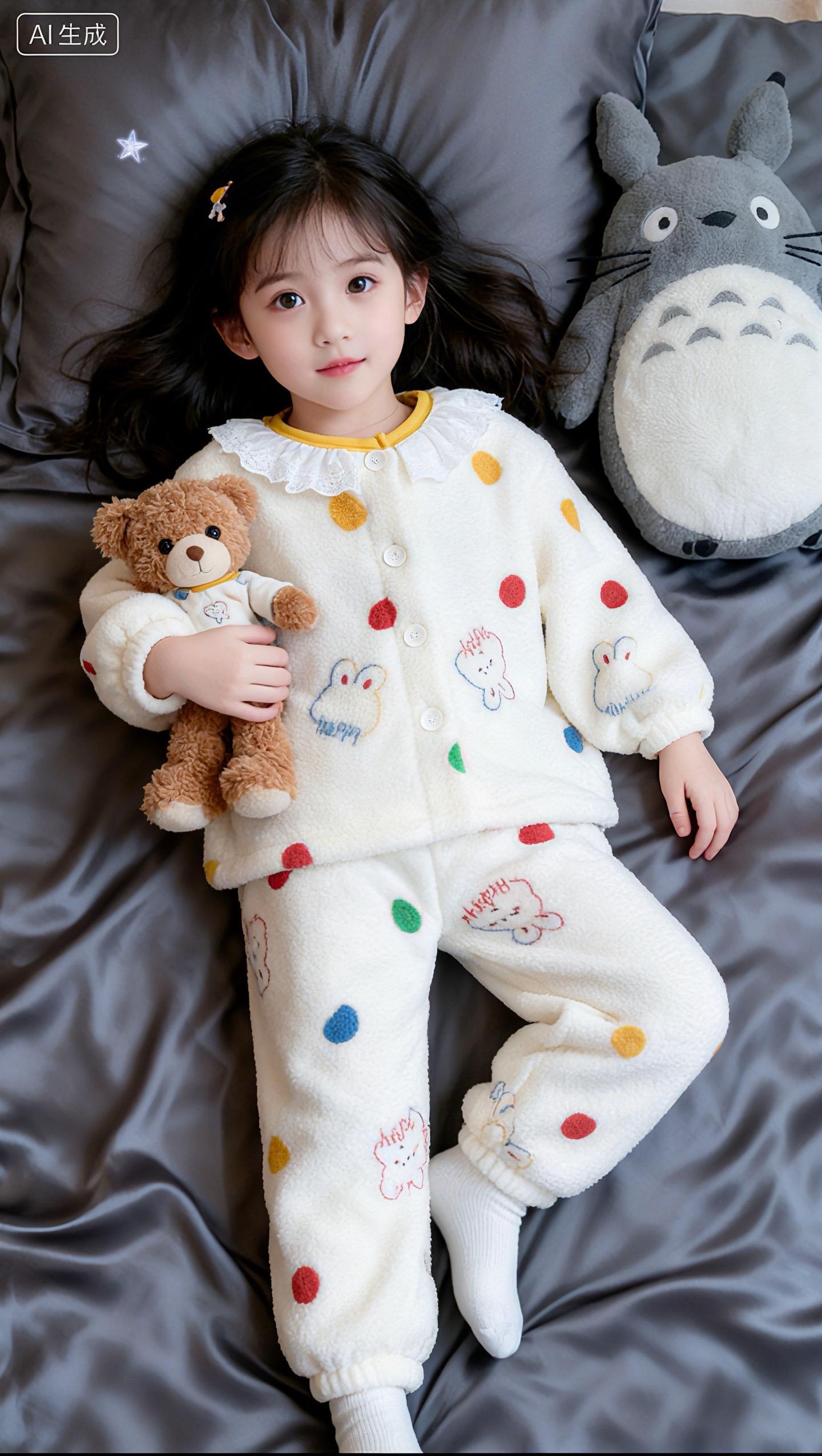 给娃换这套珊瑚绒家居服时,他总缠着要自己扣扣子,小手笨笨地戳半天,最后还是委屈巴巴地举着胳膊看我。我笑着帮他系好,他立刻扑进怀里蹭来蹭去,奶声奶气说“妈妈的手暖暖的”。 其实啊,看着他穿着软软的家居服,在沙发上滚来滚去,或者抱着玩偶乖乖睡觉,连呼吸都轻轻的,就觉得这一天天的琐碎都值了。孩子的世界多简单,一件舒服的衣服,一个温暖的拥抱,就装满了安全感。 而我的安全感,大概就是他穿着合身的衣裳,睡得安稳,笑得灿烂吧~ #儿童家居服 #带娃日常 #儿童家居服 #育儿感悟 #宝宝睡衣@抖加🔥上热门🔥dou+🔥热点宝