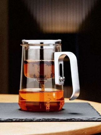 轻奢高硼硅玻璃磁吸飘逸杯泡茶壶,1000毫升容量电陶炉可加热茶壶,晶莹剔透厚实耐用茶壶#泡茶壶#茶壶#水壶#玻璃杯#水杯