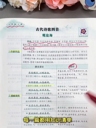 初中生的假期如果能每天练一页古诗和文言文,等到开学你就会知道语文能学的有多好#初中文言文 #古诗文言文 #七年级 #初中语文