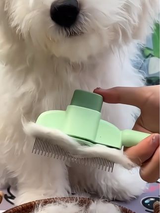 宠物自洁梳排梳开结猫咪梳毛去浮毛神器狗狗猫毛梳子梳毛专用#宠物用品#宠物好物#好物推荐🔥 #宠物美容 #宠物开结梳