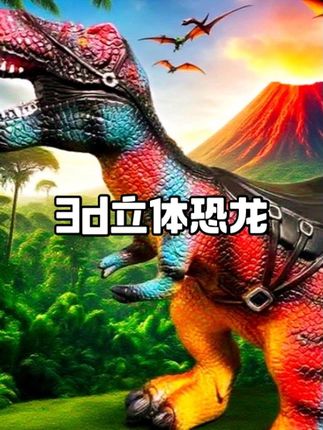 大号彩色软胶恐龙霸王龙0-3岁玩具可坐人玩具动物大恐龙玩具大型#玩具 #礼物推荐 #我又心动了 #每日分享 #玩具推荐