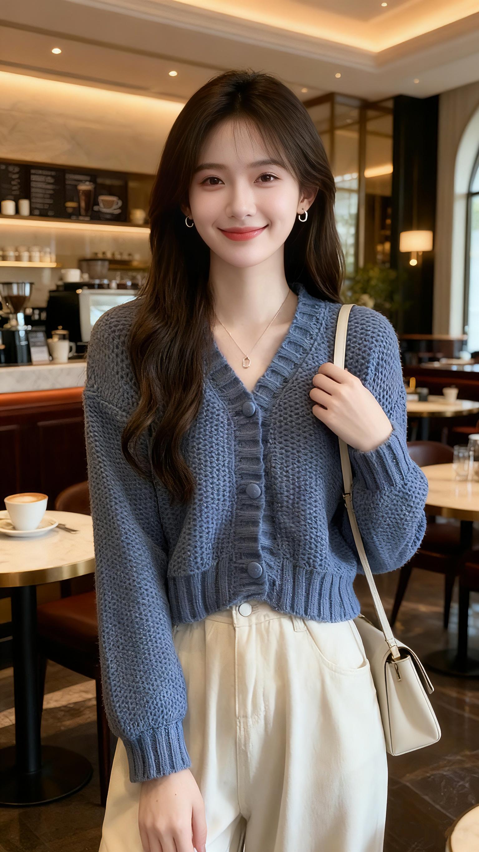 #穿搭 #大码女装 #针织毛衣 #显瘦穿搭 #小个子秋冬穿搭