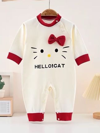 婴幼儿秋外穿时尚打底衣新款婴儿长袖连体衣#宝宝穿搭 #婴幼儿服饰 #亲肤柔软 #母婴好物 #舒适透气