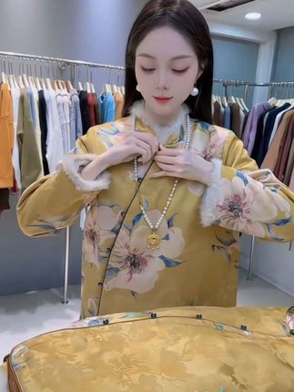 #新中式穿搭#国风古韵#高级感穿搭#唐装外套#第一批双11课代表来了